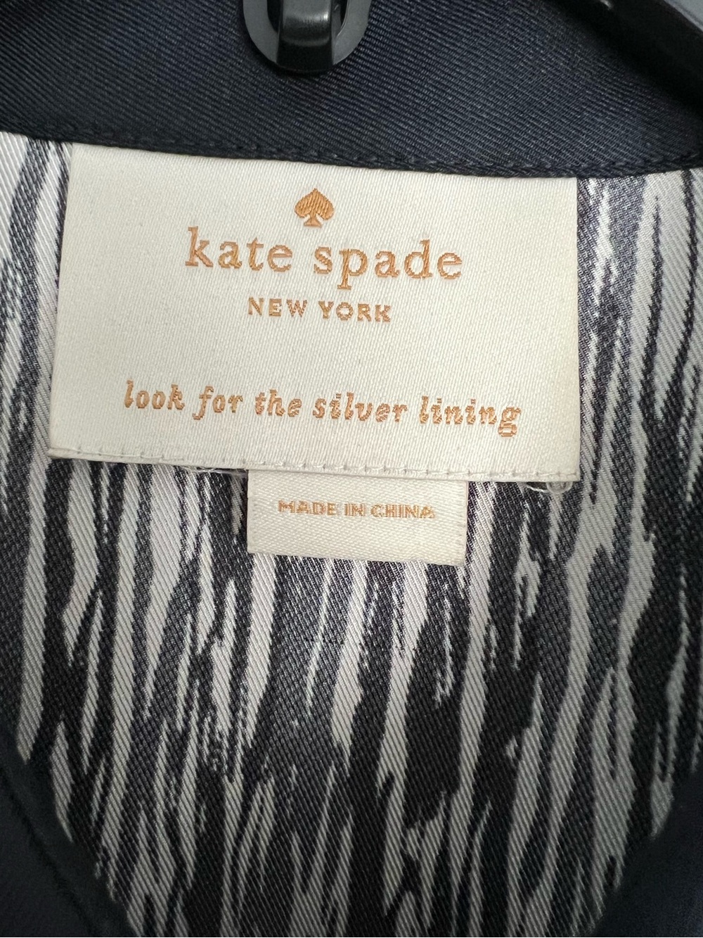 kate spade Black and White Sleeveless Collared Fit-and-Flare silk Dress - Picture 2 of 12